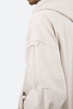 Load image into Gallery viewer, Deconstructed Twill Jacket - Pale Tan