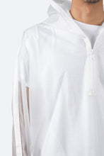 Load image into Gallery viewer, Rubberized Half Zip - White